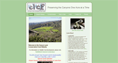 Desktop Screenshot of canyonland.org