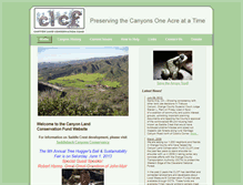 Tablet Screenshot of canyonland.org